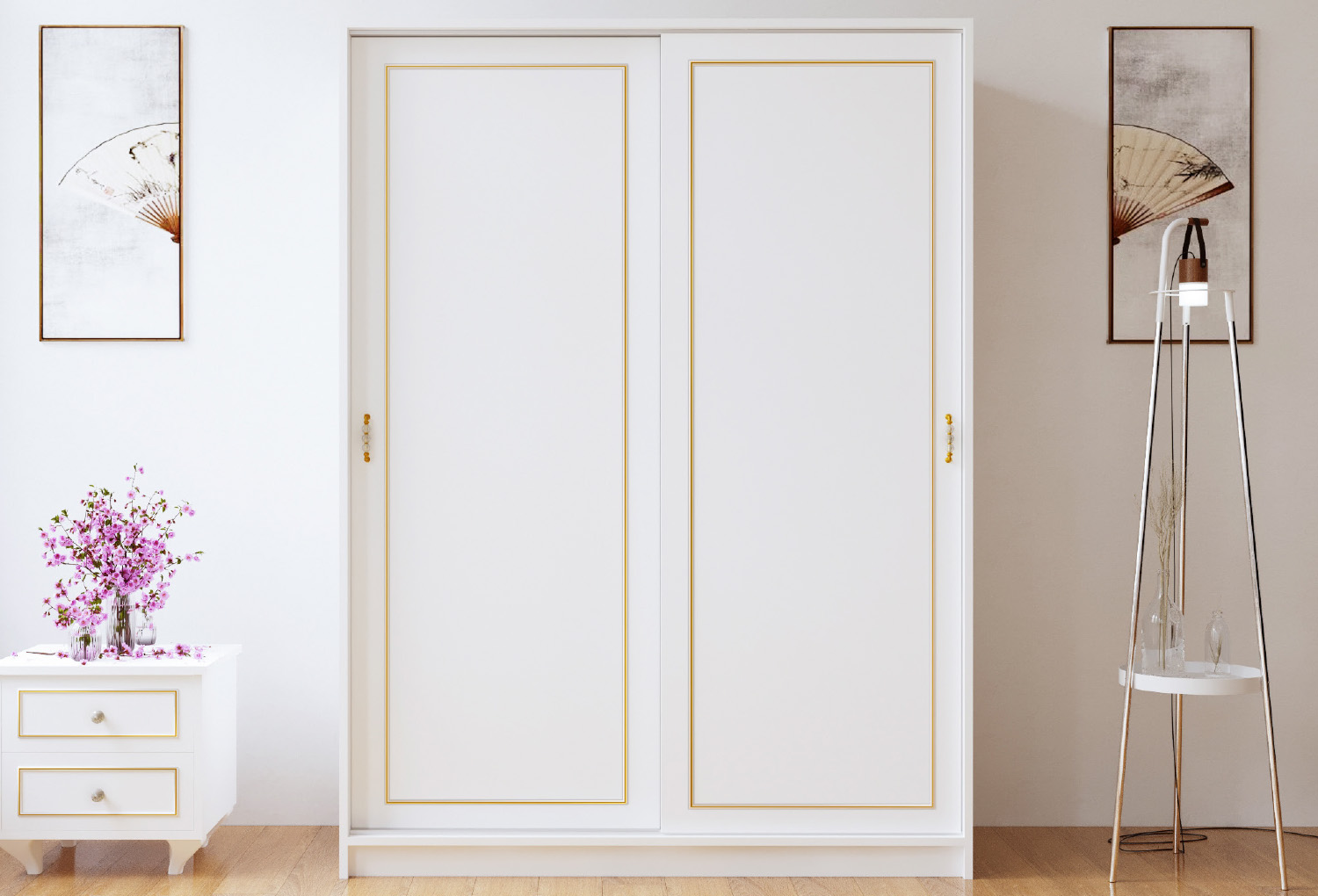 Gold Country Sliding Wardrobe
