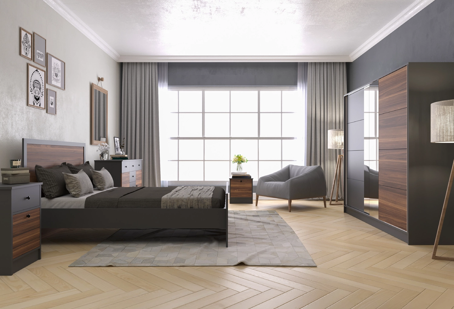 Paris Bedroom Set