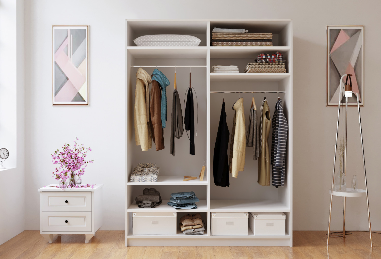Kardelen Country 4 Door Wardrobe