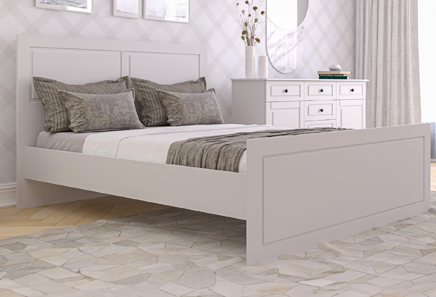 Beyza Country Mega Bed