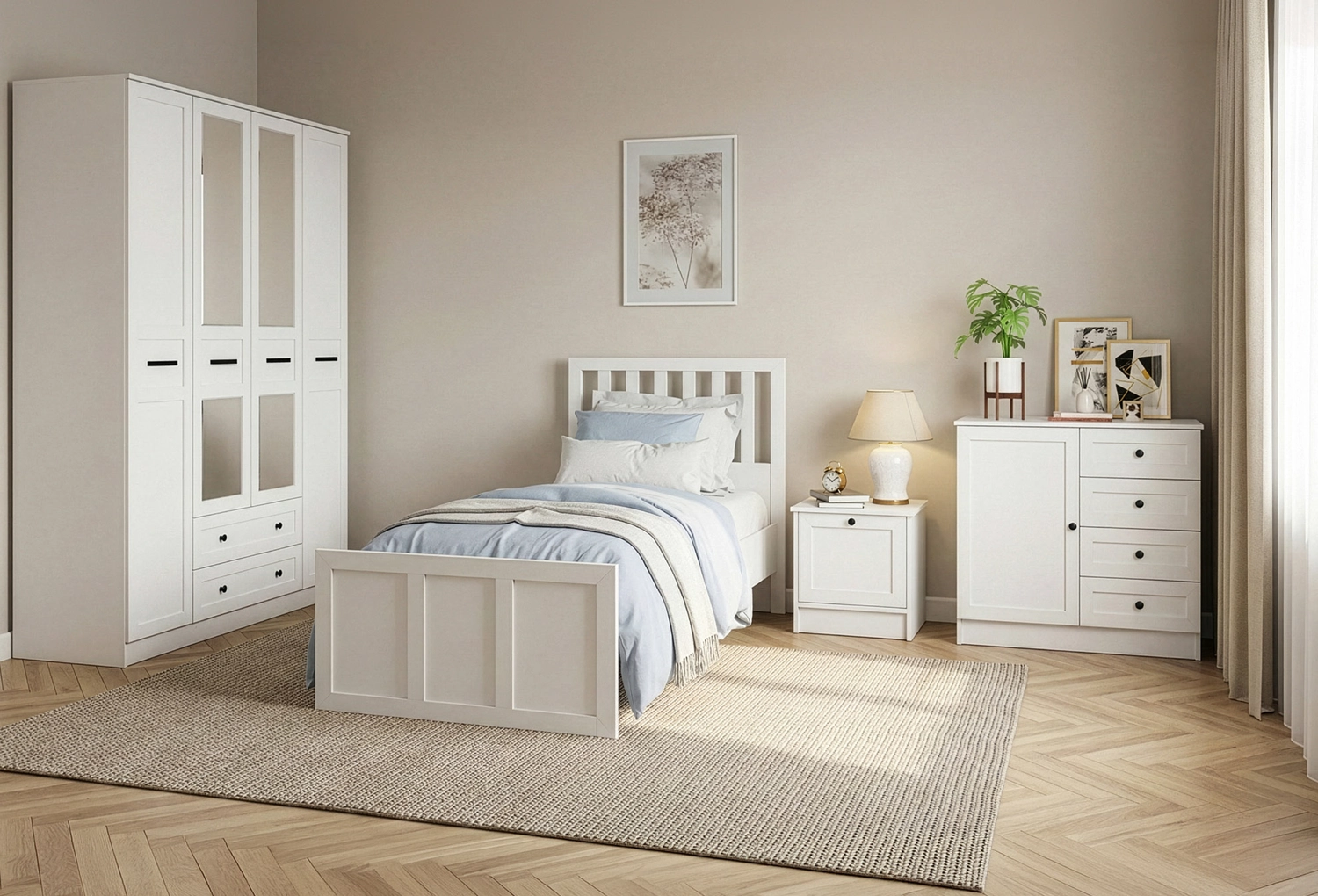 Rumy-S1 Country Youth Room Set