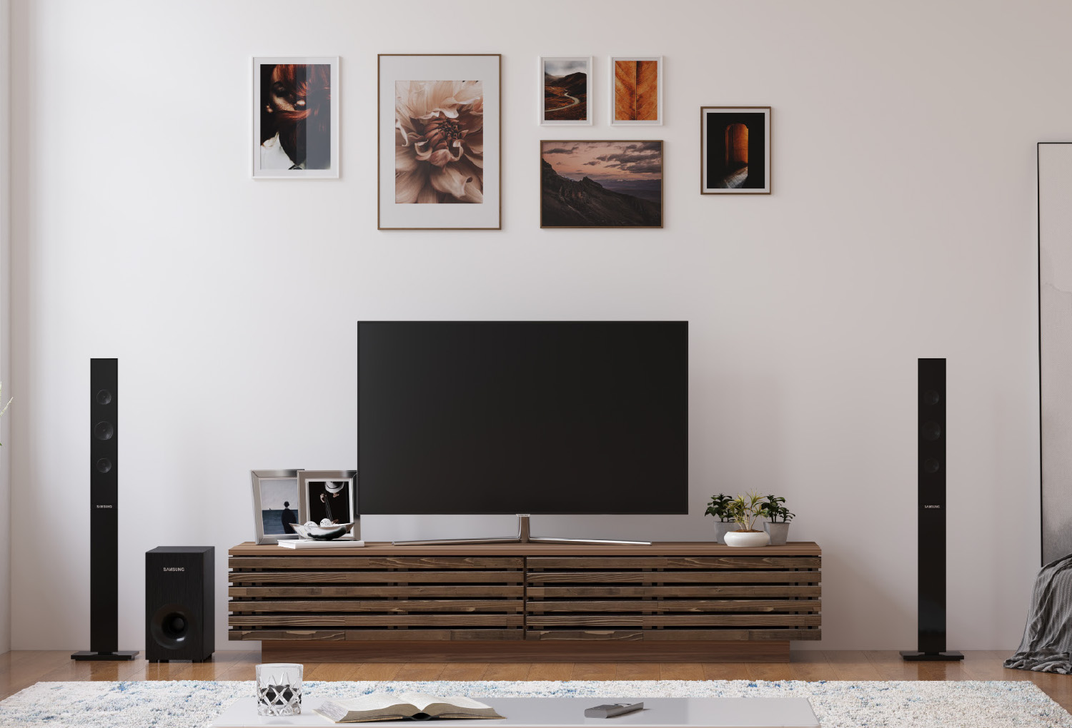 Prestij Wood TV Unit